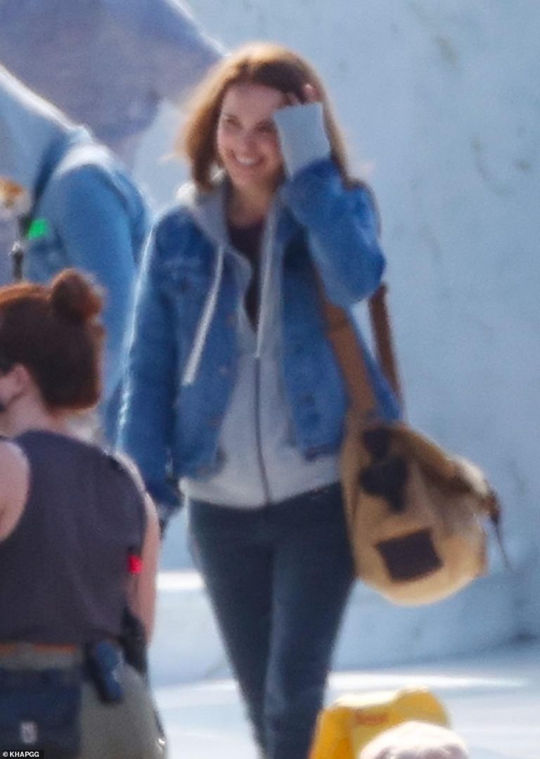 Natalie’s first photos on the set of Thor Love and Thunder