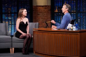 Read more about the article Natalie on the Seth Meyers Late Show